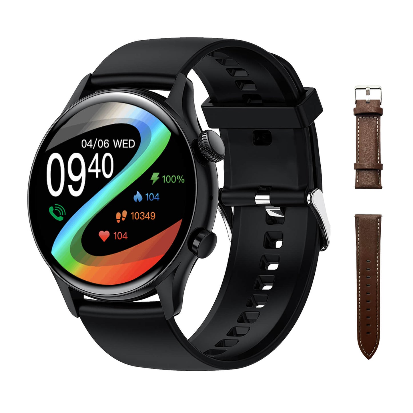 Smart Watch with AMOLED Display